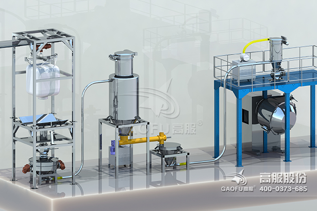 供料系統(tǒng)案例3D圖