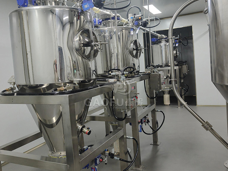 餅干供粉系統 供粉系統客戶現場