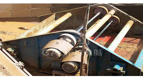 重晶石礦螺旋分離機后加裝高服脫水篩二次選礦，多提取2400立方重晶石