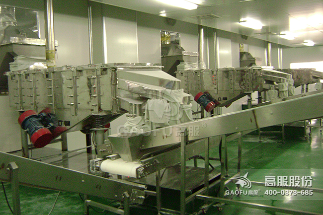 直線(xiàn)篩客戶(hù)現(xiàn)場(chǎng)